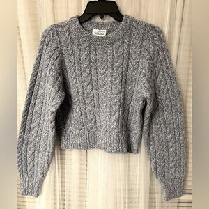 Los Angeles Atelier Other Stories Sweater Women's X Small Blue Acrylic Wool E
